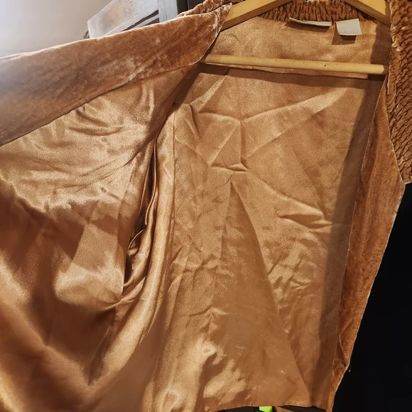 Soft Surroundings Black and Tan Blazer - Picture 4 of 5